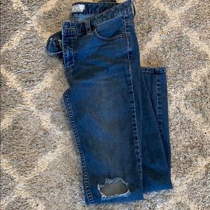 Free People Busted Knee Jean